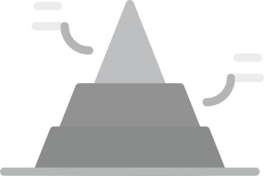 koni simgesi, basit vektör tasarımı