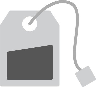 Alışveriş poşeti ikonu. Basit resimleme