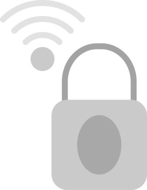 ikon vektör illüstrasyonunu kilitle