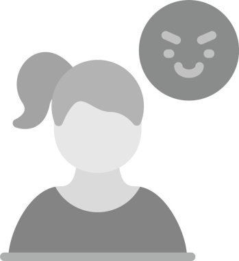 dizüstü bilgisayar simgesi ve vektör illüstrasyonlu avatar yüzü