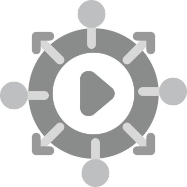 seo modern simgesinin vektör illüstrasyonu