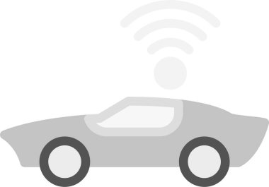 Self Driving Vehicle Icon clipart