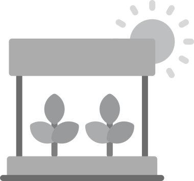 bitki simgesi vektör illüstrasyonu