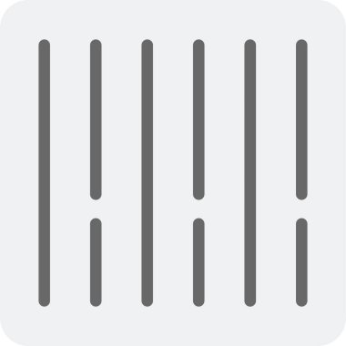 Radyatör simgesi. özet çizimi.