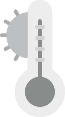 Klima. Web simgesi basit illüstrasyon