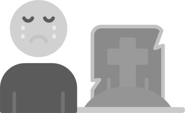 Cadılar Bayramı simgesi, vektör illüstrasyonu