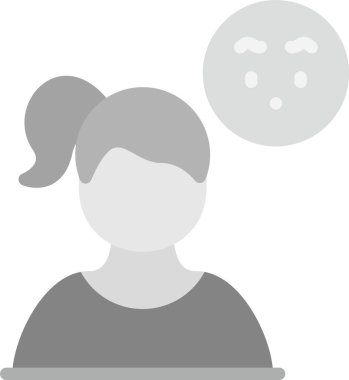 Avatar dişi kız simgesi