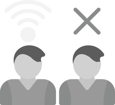 insanlar simge vektör illüstrasyonu