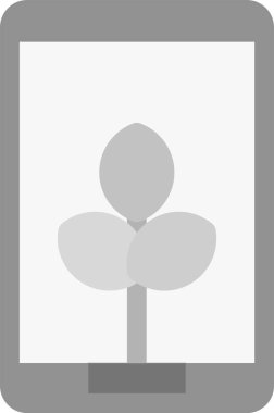 bilgisayar masaüstü simgesi, basit vektör illüstrasyonu