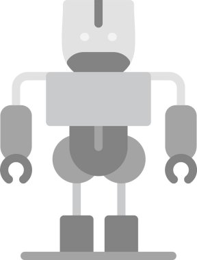 Robot simgesi, vektör çizimi