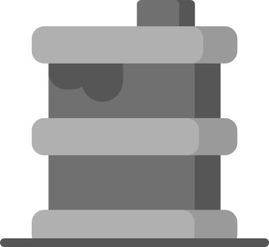 bina inşaat simgesi düz biçimli