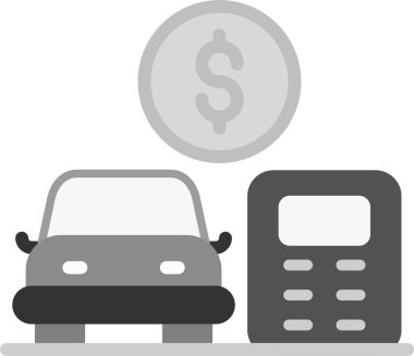 Araba Kredisi Hesap Makinesi Simgesi
