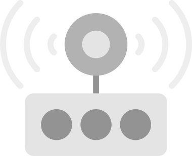 radyo kontrol radyo simgesi katı biçimde