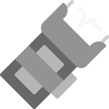 pil simgesi. düz dizayn. 10 vektör çizimi