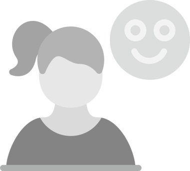 Dizüstü bilgisayarı olan kadın vektör, illüstrasyon, vektör