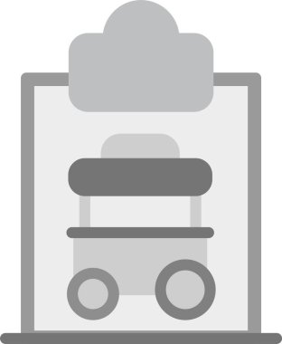 Düz biçimli bulut veri depolama simgesi