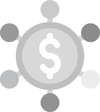 Kitle Kaynağı Simgesi, vektör illüstrasyonu basit tasarım