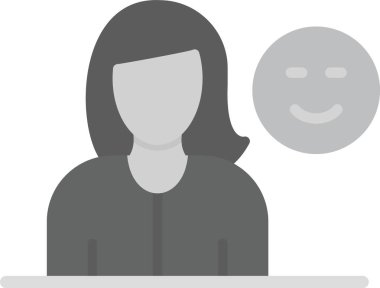 Yiyecek Satıcısı Kadın Simgesi