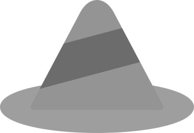 hat simgesi, vektör illüstrasyonu basit tasarım