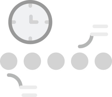 Circle Accent Timeline Icon clipart