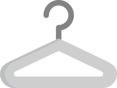 askı simgesi, vektör illüstrasyonu basit tasarım