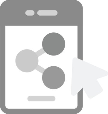 Arayüz Simgesi, vektör illüstrasyonu basit tasarım