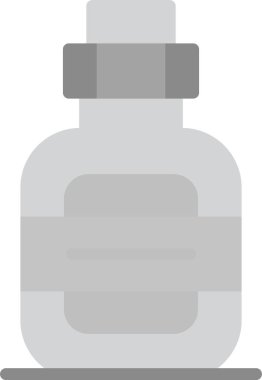 Protein Tozu Simgesi, vektör illüstrasyonu basit tasarım