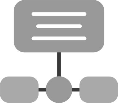 İşlem Simgesi, vektör illüstrasyonu basit tasarım