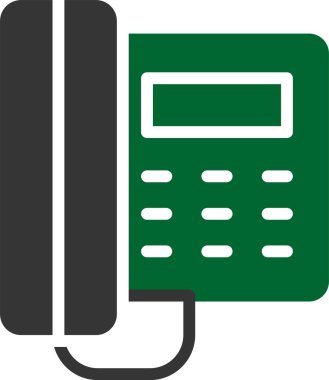 - Telefon. Web simgesi basit illüstrasyon