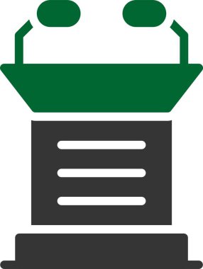 yiyecek ve içecekler web simgesi, vektör illüstrasyonu