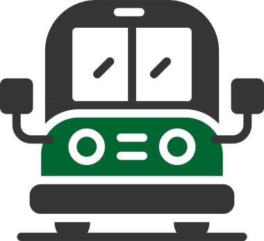 tren vektör simgesi modern basit vektör çizimi