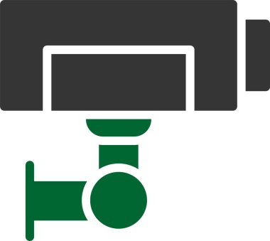 kamera kamera film simgesi ana hat biçiminde