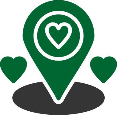 konum konumu simgesi - taslak biçimi