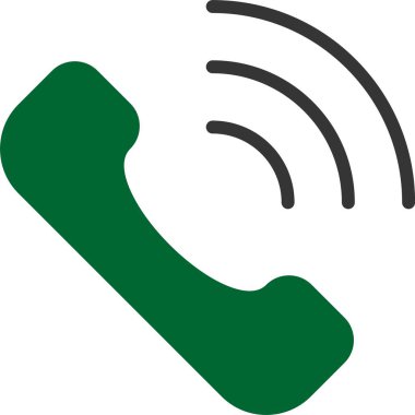 telefon arama simgesi vektör illüstrasyonu