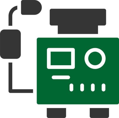 yazıcı web simgesi, basit vektör tasarımı