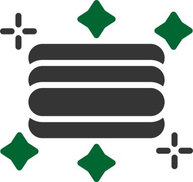 Bir Noel çelenginin vektör illüstrasyonu