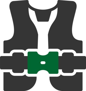 Modern bir simgenin vektör illüstrasyonu