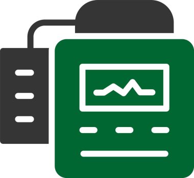 veri analiz vektör simgesi. düz çizim tasarımı.