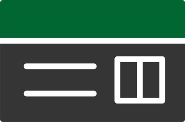 Modern simgenin vektör illüstrasyonu