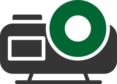 kamera simgesi, vektör illüstrasyonu basit tasarım