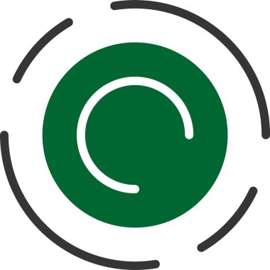 güzel göz vektörü simgesi