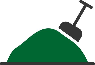 golf topu vektör simgesi