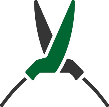 Yeşil ve mavi rengin vektör çizimi