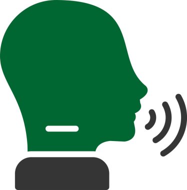 Dedikodu Simgesi, Vektör İllüstrasyonu