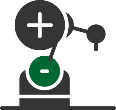 Simge Kiralama Makineleri, Vektör İllüstrasyonu