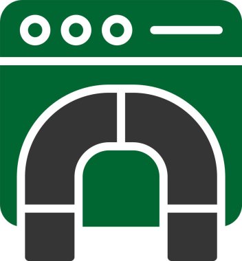 Öncü Üretim Simgesi, Vektör İllüstrasyonu