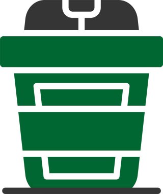 kahve simgesi, vektör illüstrasyonu