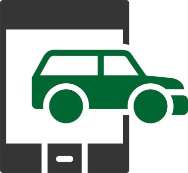 Call Taxi Icon, Vector Illustration clipart