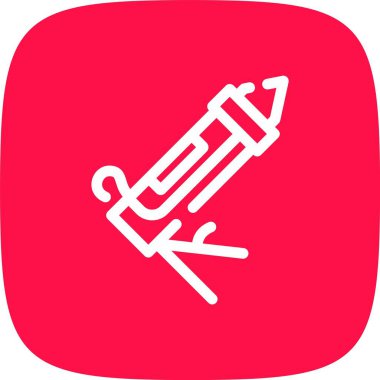 Bir ateş simgesinin vektör illüstrasyonu