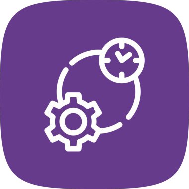 vektör ayarı simgesi, vektör illüstrasyonu